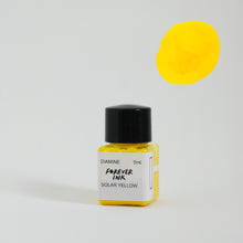 Load image into Gallery viewer, 5ml Diamine Forever Ink Sample (Pigment Fountain Pen Ink) - Solar Yellow