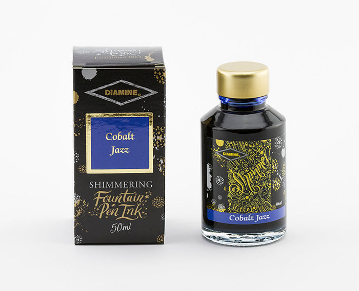 Diamine Shimmering Ink 50ml - Cobalt Jazz