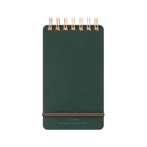 Midori WM Ring Notebook Grain Memo - Green
