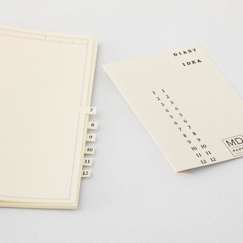 Single MD Notebook A5 with inserts on a plain background.