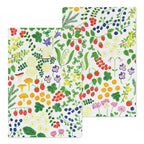 Front and bank design of Midori B6 Yuru Log Book Scandinavia edition on a plain background.