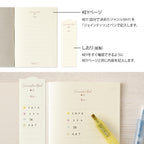 Single Midori A6 grey commonplace notebook on a plain background displayed flat.