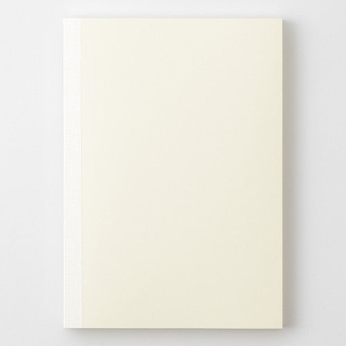 MD Notebook A5 with Dot Grid Pages  front cover closed on a white background.
