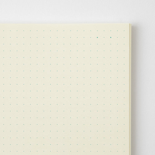 MD Notebook A5 showing inside Dot Grid Pages on a white background.