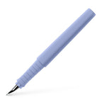 Single Faber‑Castell Poly Fountain Pen in Pale Iris on a plain background.