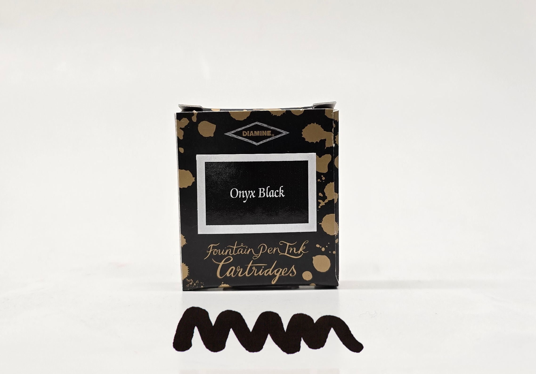 Diamine Fountain Pen Ink Cartridges - Onyx Black