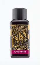 Load image into Gallery viewer, A bottle of 30ml Diamine Amaranth fountain pen ink, in front of a white background.
