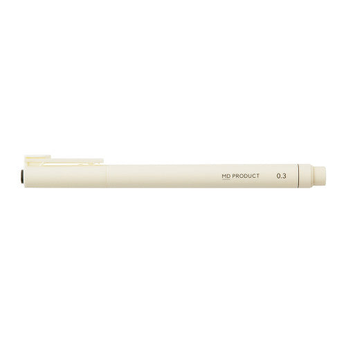MD drawing pen on a white background.