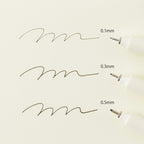 Example of different line sizes you can create with the new MD drawing pens.