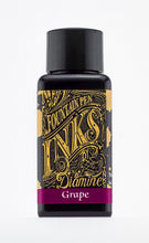 Load image into Gallery viewer, A bottle of 30ml Diamine Grape fountain pen ink, in front of a white background.
