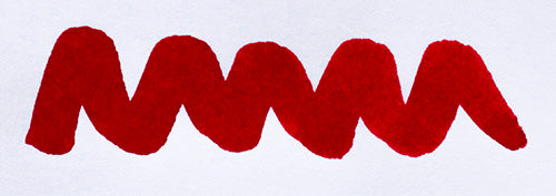 A colour swatch of Diamine Carnival fountain pen ink.