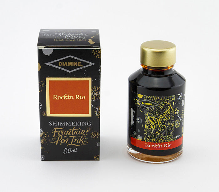 Diamine Shimmering Ink 50ml - Rockin Rio