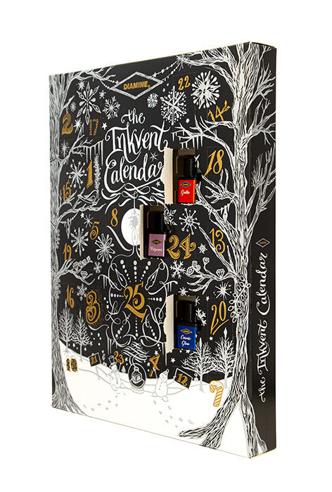 Diamine Black Edition Inkvent Calendar 2024