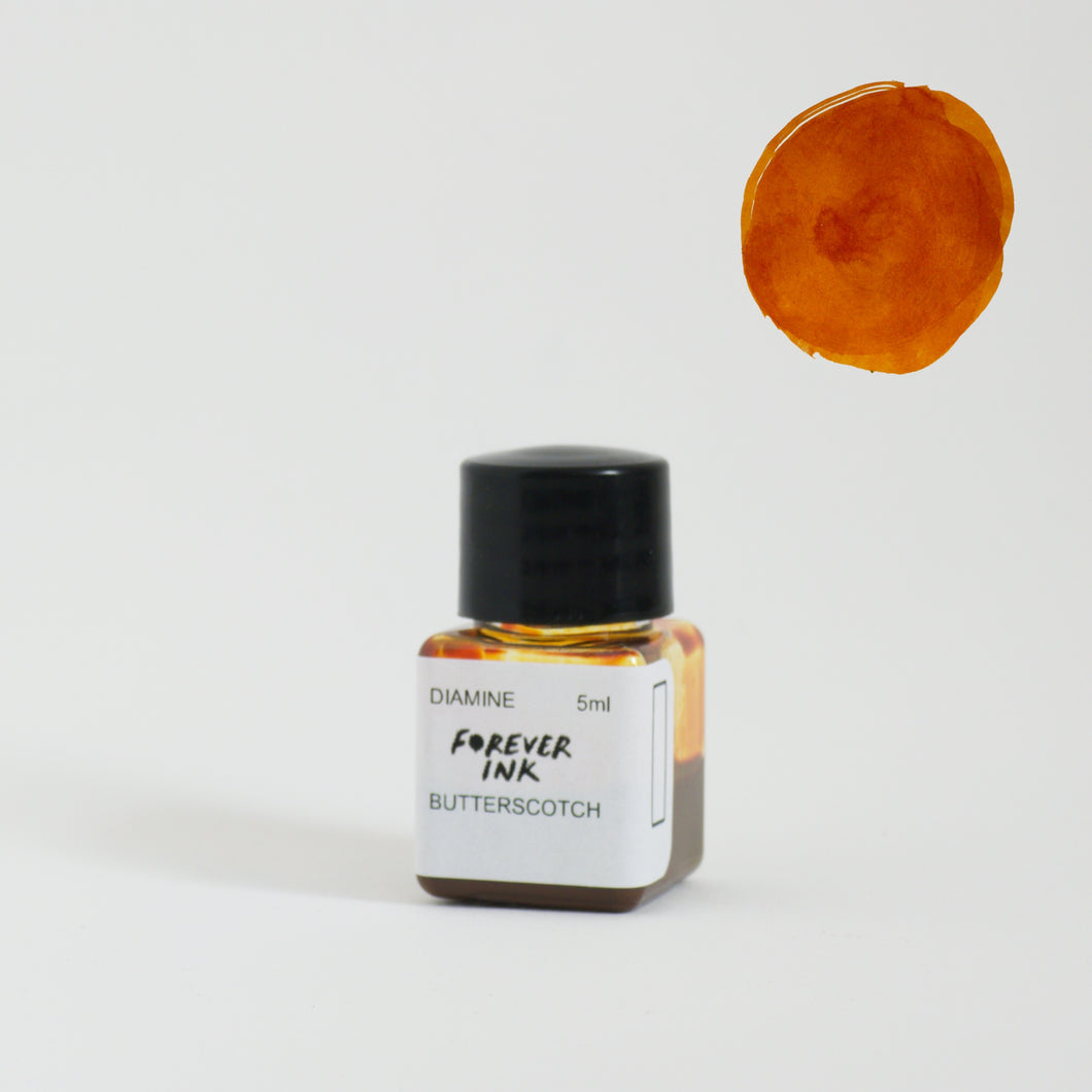 5ml Diamine Forever Ink Sample (Pigment Fountain Pen Ink) - Butterscotch