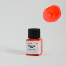 Load image into Gallery viewer, 5ml Diamine Forever Ink Sample (Pigment Fountain Pen Ink) - Coral Blaze
