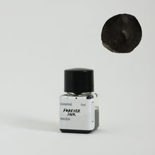 Load image into Gallery viewer, 5ml Diamine Forever Ink Sample (Pigment Fountain Pen Ink) - Raven
