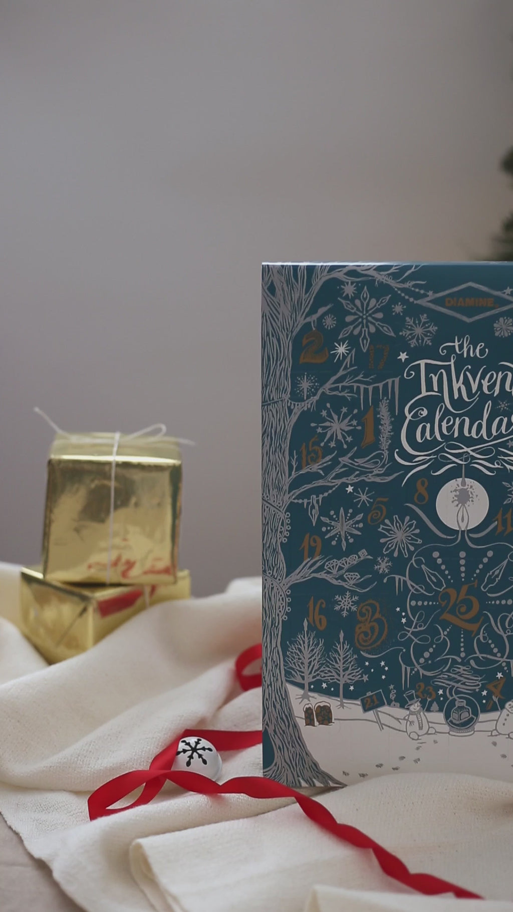 Diamine Teal Edition Inkvent Calendar 2025