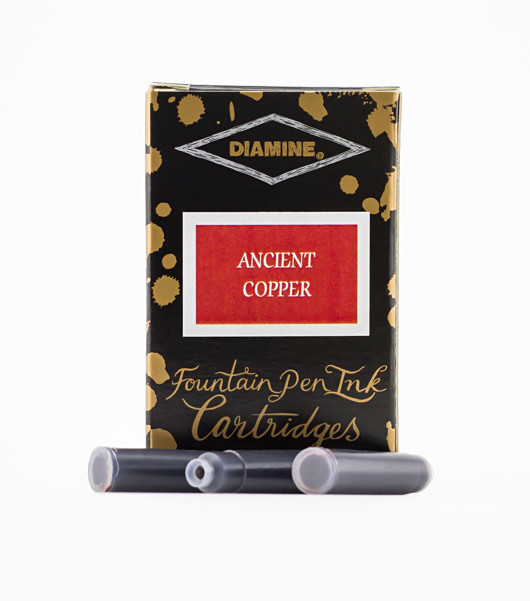 Diamine Fountain Pen Ink Cartridges - Ancient Copper – Zita Inks