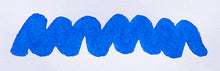 Load image into Gallery viewer, A colour swatch of Diamine Washable Blue fountain pen ink.
