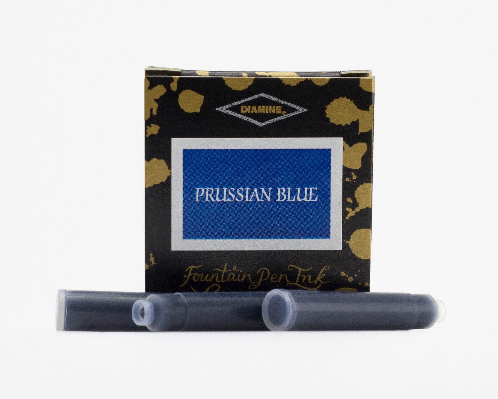 Diamine Fountain Pen Ink Cartridges Prussian Blue Zita Inks