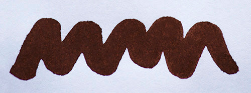 A colour swatch of Diamine Mozart fountain pen ink.