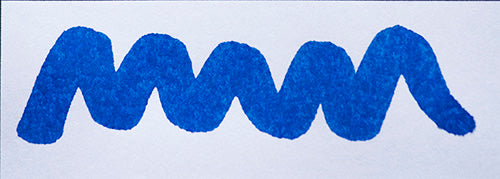 A colour swatch of Diamine Aster fountain pen ink.