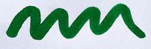 Load image into Gallery viewer, A colour swatch of Diamine Delamere Green fountain pen ink.
