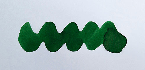 A colour swatch of Diamine Elf fountain pen ink.