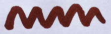Load image into Gallery viewer, A colour swatch of Diamine Rustic Brown fountain pen ink.
