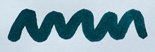 Load image into Gallery viewer, A colour swatch of Diamine Denim fountain pen ink.

